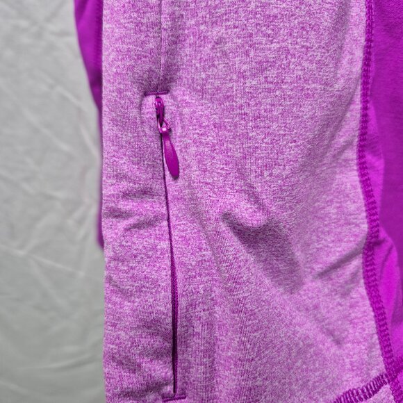 Under Armor All-Season Fitted Running/Workout Shirt Size Medium Purple - Picture 5 of 8
